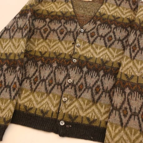 60's Vintage Mohair Knit Cardigan