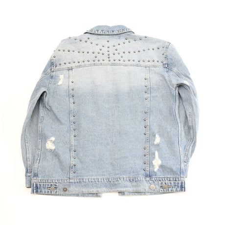 Studs Design Denim Jacket