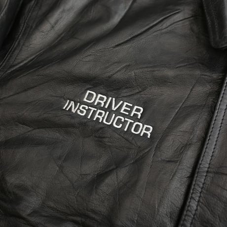 Black Leather Jacket Loose Silhouette
