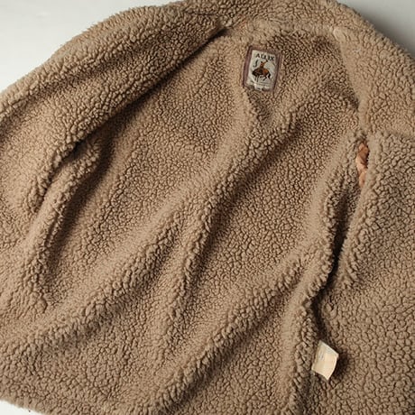 Suede Boa Coat
