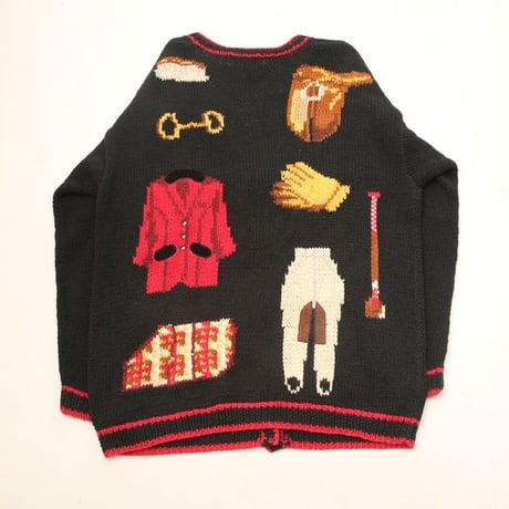 The Eagle's Eyes Hand Knitting Cardigan