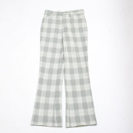70's Plaid Flared Pants