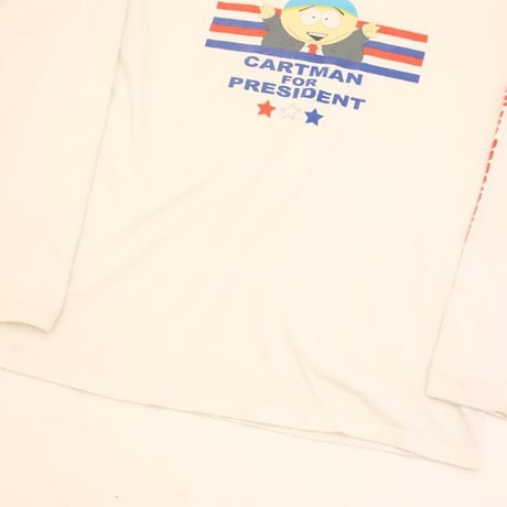 South Park L/S T-Shirt  "CARTMAN FOR PRESIDENT"