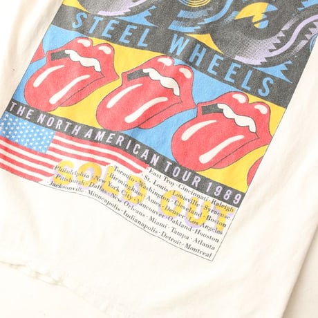 89's The Rolling Stones Steel Wheels North American Tour T-Shirt