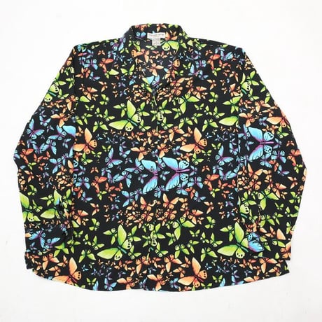 Open Collared Polyester Shirt