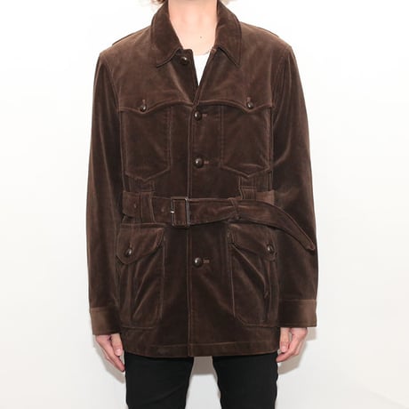 Corduroy Safari Jacket