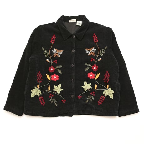 Black Embroidery Jacket