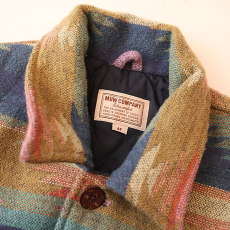 Native Pattern Wool Jacket