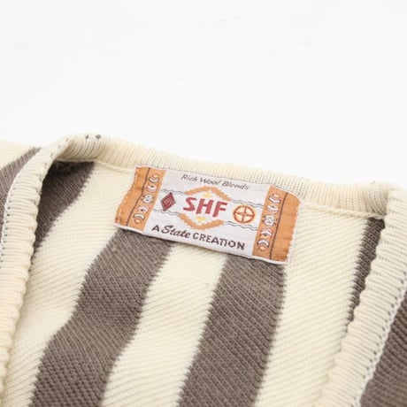 Vintage Stripe Knit Cardigan