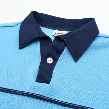70's MONTGOMERY WARD Knit Polo Shirt