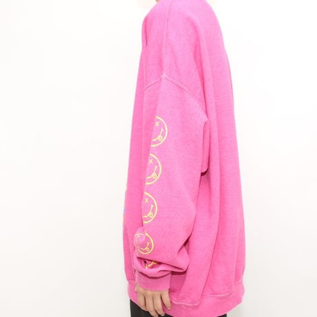 Nirvana Sweat Shirt "Smiley Logo"