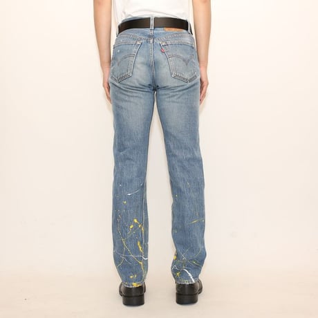 90s Levi's 501 Painted Denim Pants MADE IN USA