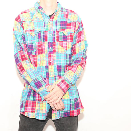 Ralph Lauren Patchworh Western Shirt