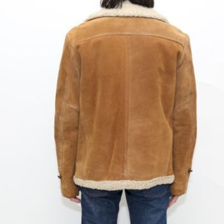 Suede Leather Shearing Coat