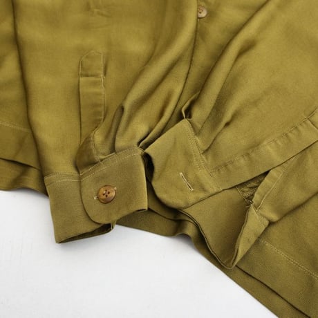 Open Collar Silk Shirt