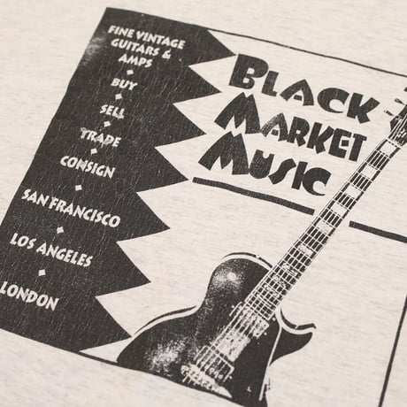 Black Market Music Guitar T-Shirt