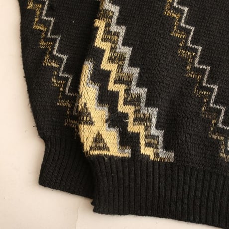 Native Pattern Knit Sweater