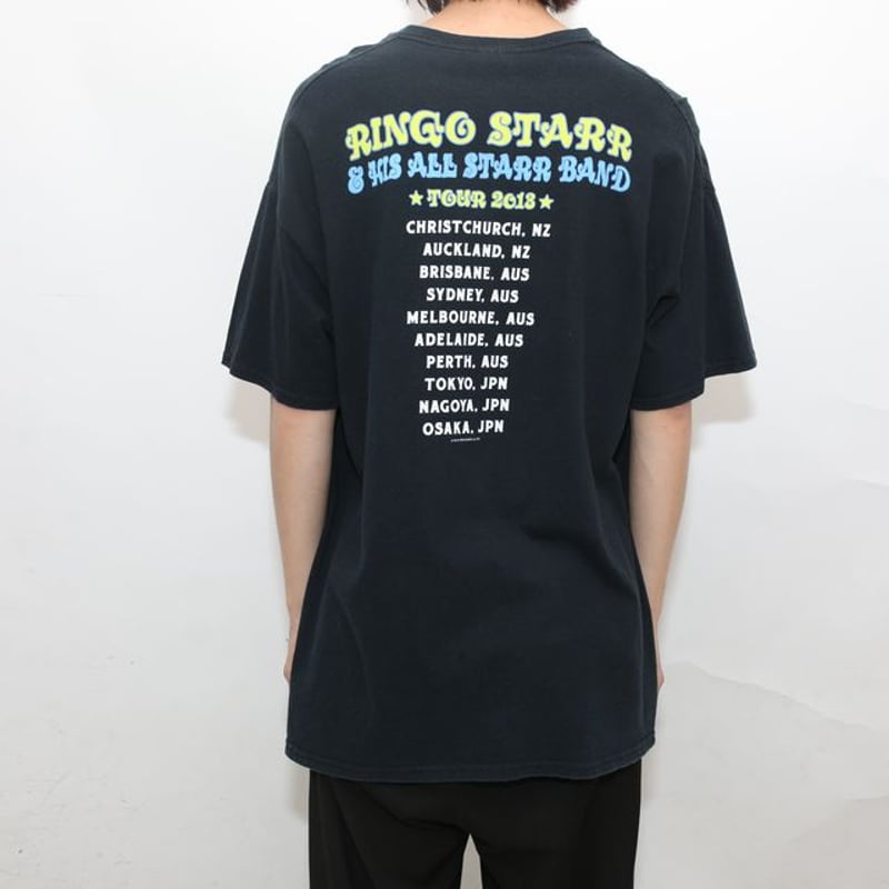 Ringo Starr All Starr Band リンゴ スターTシャツ 80's RINGO STARR AND HIS ALL-STARR BAND リンゴスター 日本