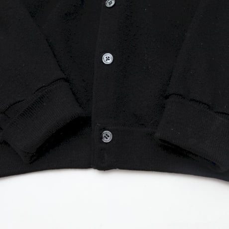 IZOD Acryl Knit Cardigan Black