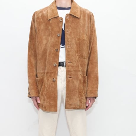 Vintage Suede Leather Jacket
