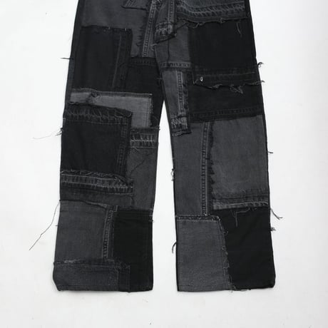 Levi's Patchwork Remake Black Denim Pants