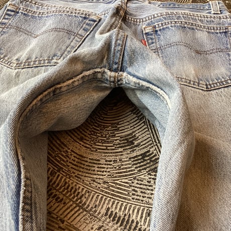 90's Levi's 501 Patchwork Denim Pants Made in USA