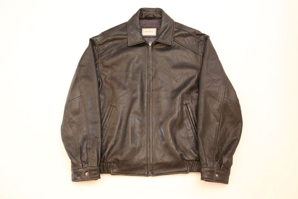HATHAWAY Black Leather Jacket | Strato HATHAWAY Black Leather Jacket | Strato