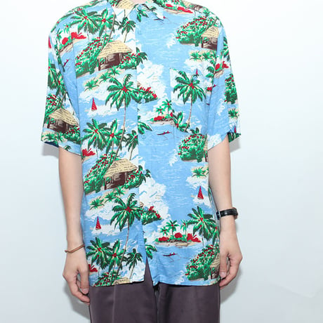 レーヨン ハワイアンシャツ Rayon S/S Shirt