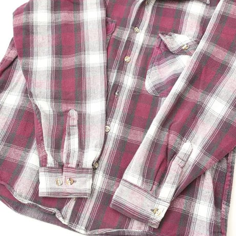 80-90s Field & Stream Cotton Heavy Flannel Shirt