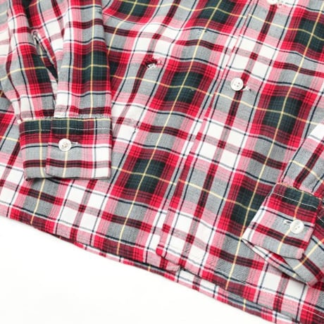 60's Rayon Check L/S Shirt