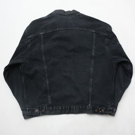90's Levi's 70507-4858 Black Denim Jacket  MADE IN USA