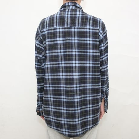 90s Cotton Flannel Plaid Shirt