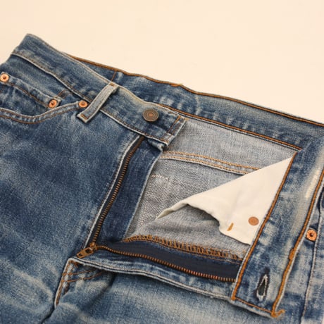 Levi's 517 Boots Cut Damage Denim Pants MADE IN USA