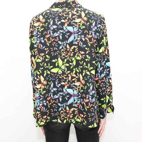 Open Collared Polyester Shirt