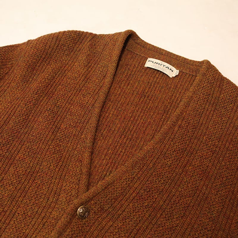 Puritan Gary Playerカーディガンブラウン　50's Puritan Gary Player Cardigan Brown 50's size L | eBay