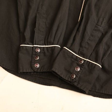 Da Vinci Black Western Shirt