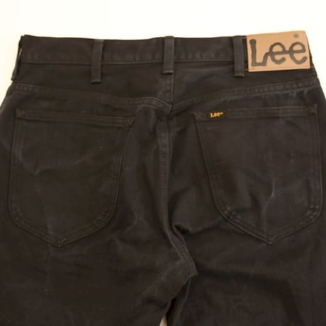 Lee Black Denim Flared Pants