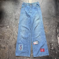 70s Flared Denim Pants