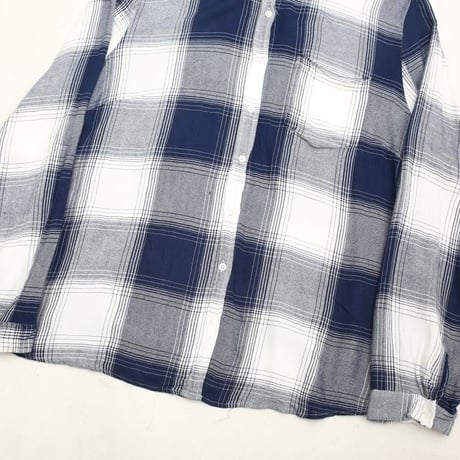 Rayon Checked Pattern Shirt
