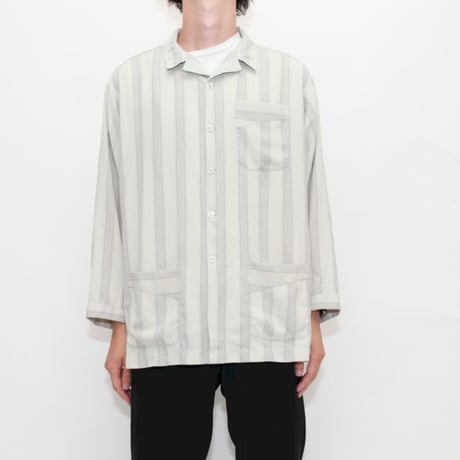 Stripe Pattern Pajama Tops