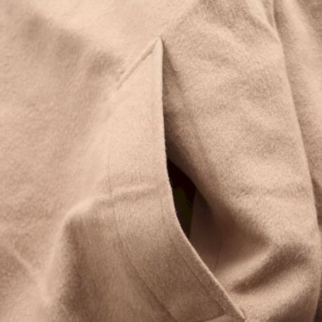 Silky Cashmere Balmacaan Coat