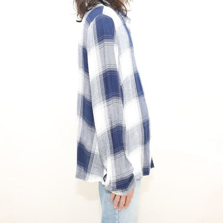 Rayon Checked Pattern Shirt
