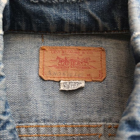 60-70's Levi's 70505 Denim Jacket "Big E"