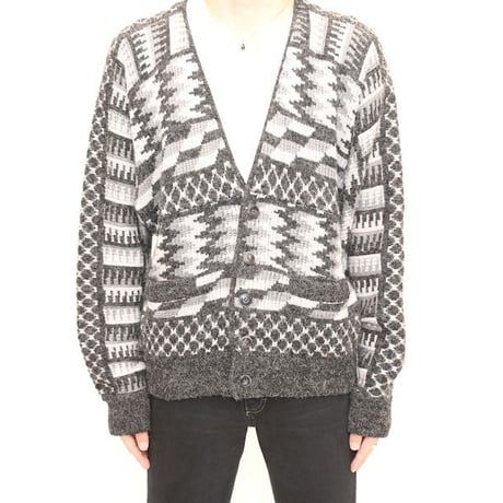 Design Acryl Knit Cardigan
