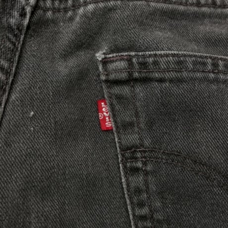 Levi's 505 Black Denim Pants