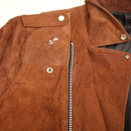 Vintage Suede Leather Riders Jacket