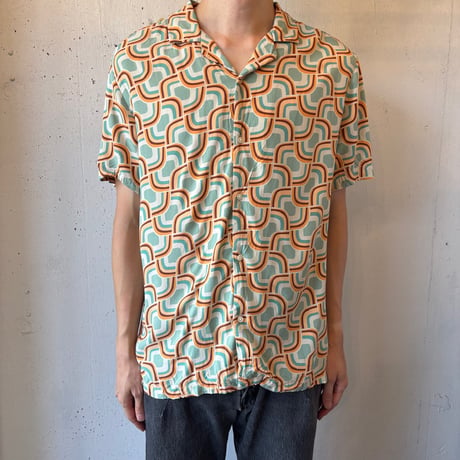 Rayon Patterned S/S Shirt