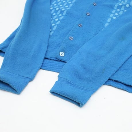Vintage Acryl Knit Cardigan