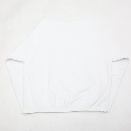 90's The Cotton Exchange Blank Sweat Shirt White
