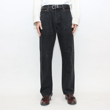 Levi's 501 Black Denim Pants MADE IN USA